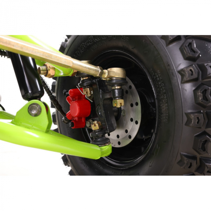 Asix Buggy 125cc, roti 7 inch, 3+1 viteze, culoare gri/negru [16]