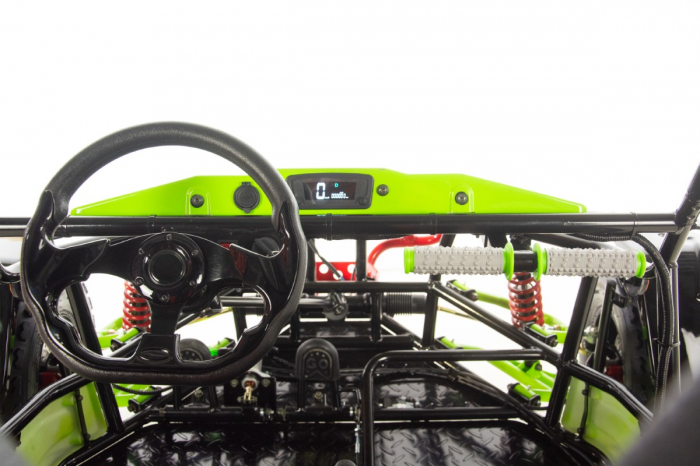 Asix Buggy 200cc, roti 8 inch, 1+1 viteze, culoare gri/negru [12]