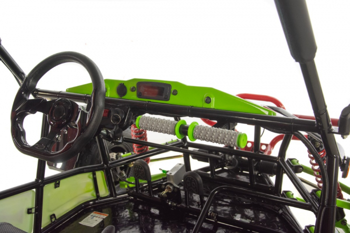 Asix Buggy 200cc, roti 8 inch, 1+1 viteze, culoare gri/negru [17]