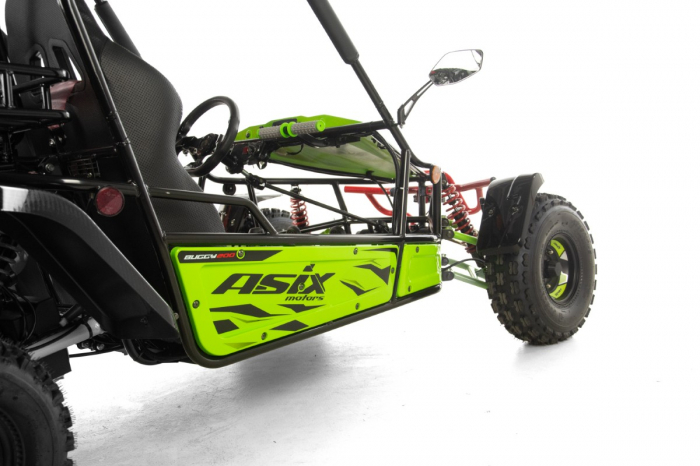 Asix Buggy 200cc, roti 8 inch, 1+1 viteze, culoare verde/negru [26]