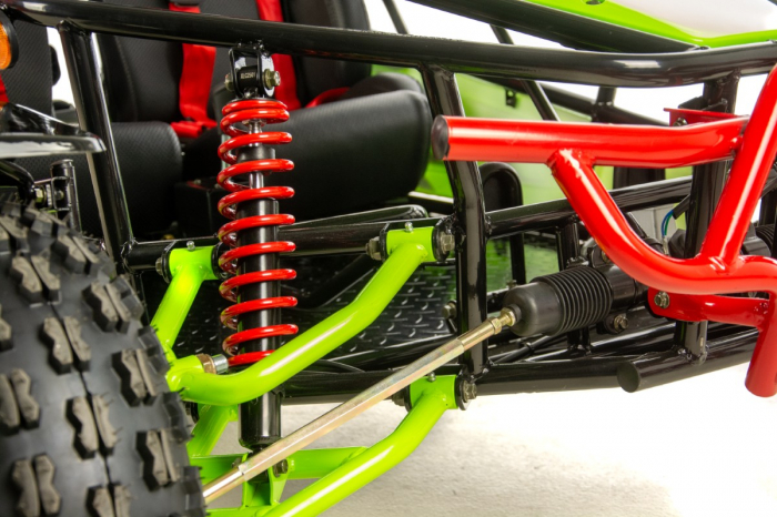 Asix Buggy 200cc, roti 8 inch, 1+1 viteze, culoare verde/negru [24]