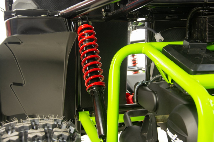 Asix Buggy 200cc, roti 8 inch, 1+1 viteze, culoare gri/negru [11]