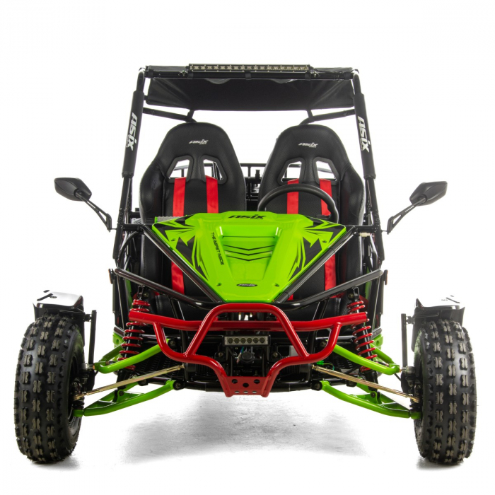 Asix Buggy 200cc, roti 8 inch, 1+1 viteze, culoare verde/negru [16]