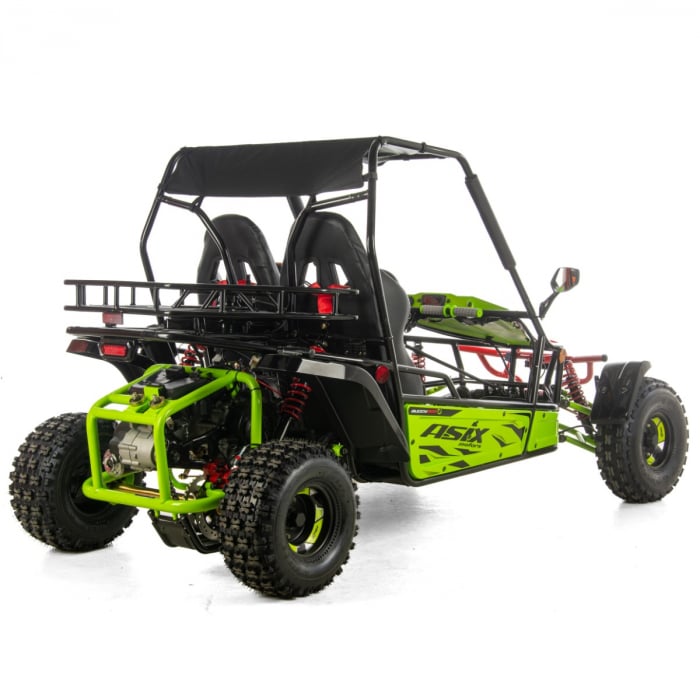 Asix Buggy 200cc, roti 8 inch, 1+1 viteze, culoare verde/negru [4]