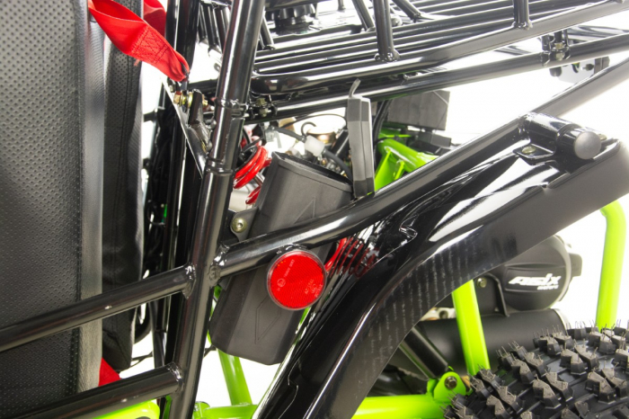 Asix Buggy 200cc, roti 8 inch, 1+1 viteze, culoare gri/negru [13]