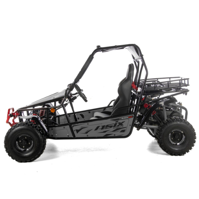 Asix Buggy 200cc, roti 8 inch, 1+1 viteze, culoare gri/negru [2]