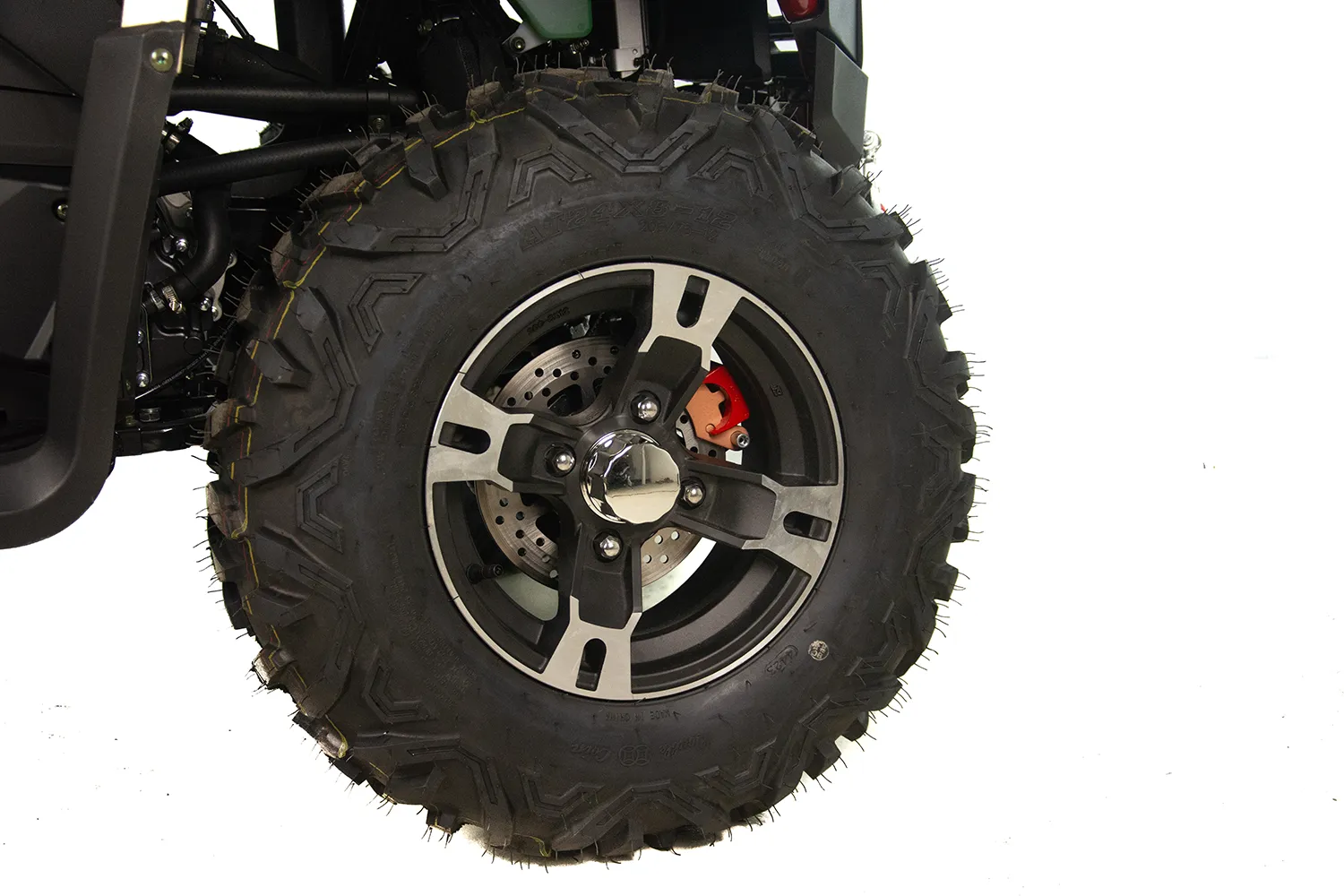 ATV Asix Challenger 300cc, roti 12 inch, 2+1 viteze, culoare crem/rosu, inregistrabil T3B [11]