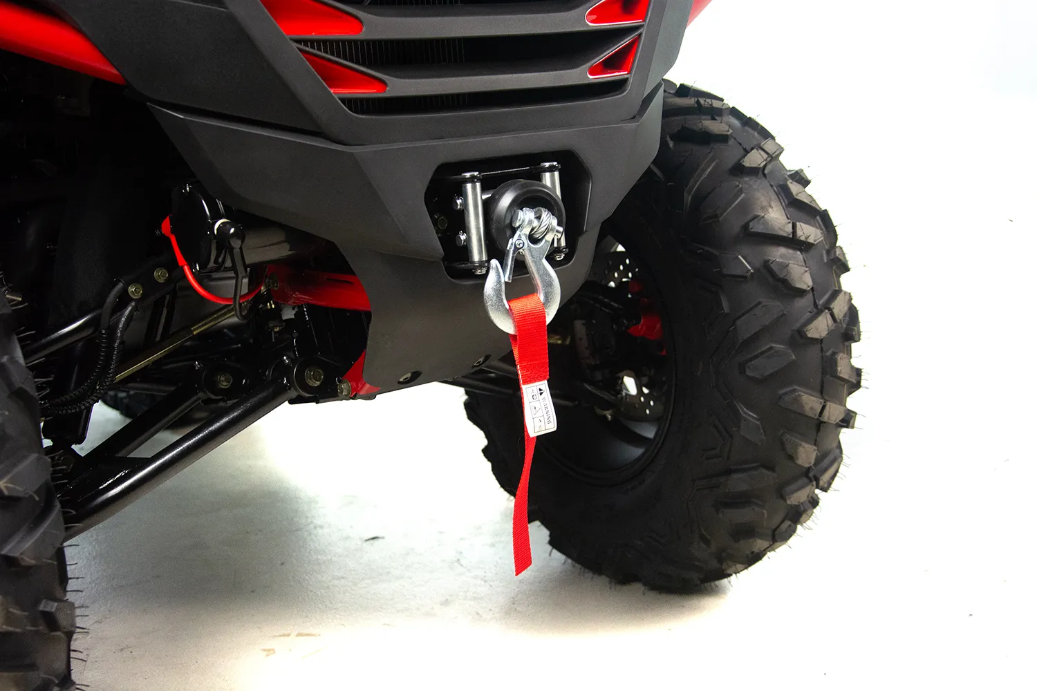 ATV Asix Challenger 300cc, roti 12 inch, 2+1 viteze, culoare crem/rosu, inregistrabil T3B [9]
