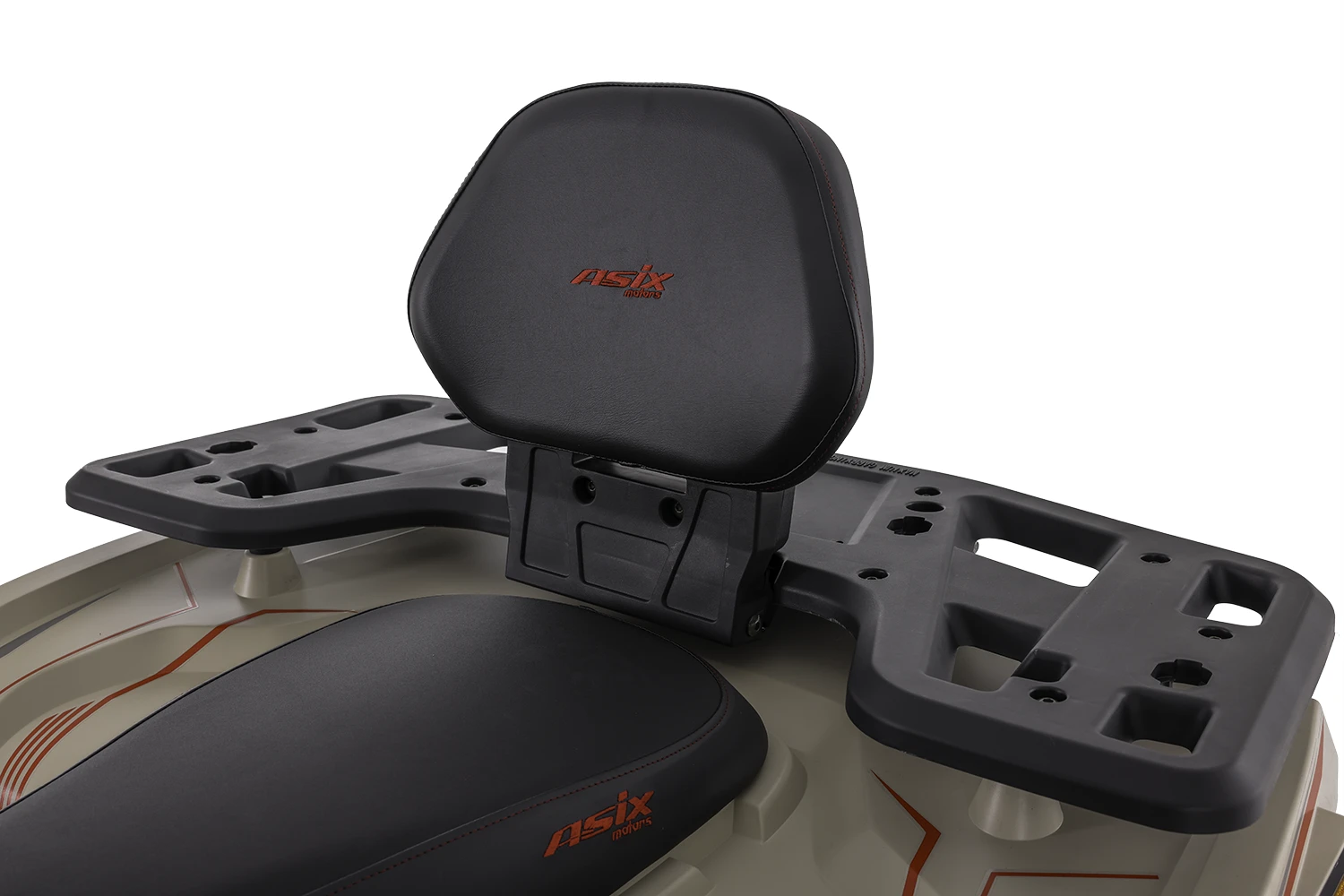 ATV Asix Challenger 250cc, roti 10 inch, 1+1 viteze, culoare crem/rosu [10]