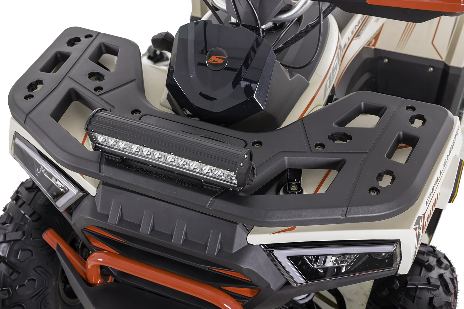 ATV Asix Challenger 250cc, roti 10 inch, 1+1 viteze, culoare crem/rosu [13]