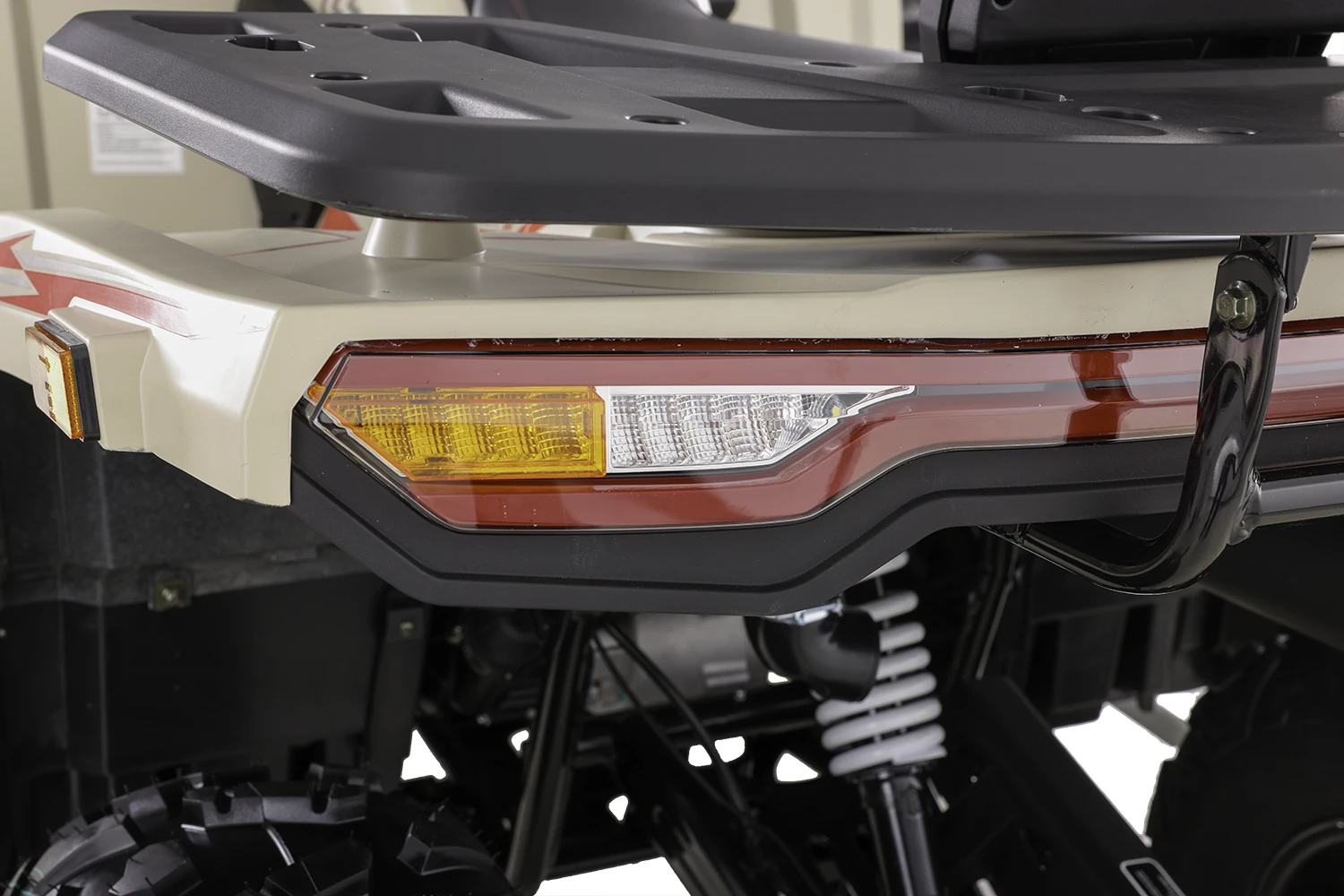 ATV Asix Challenger 250cc, roti 10 inch, 1+1 viteze, culoare crem/rosu [12]