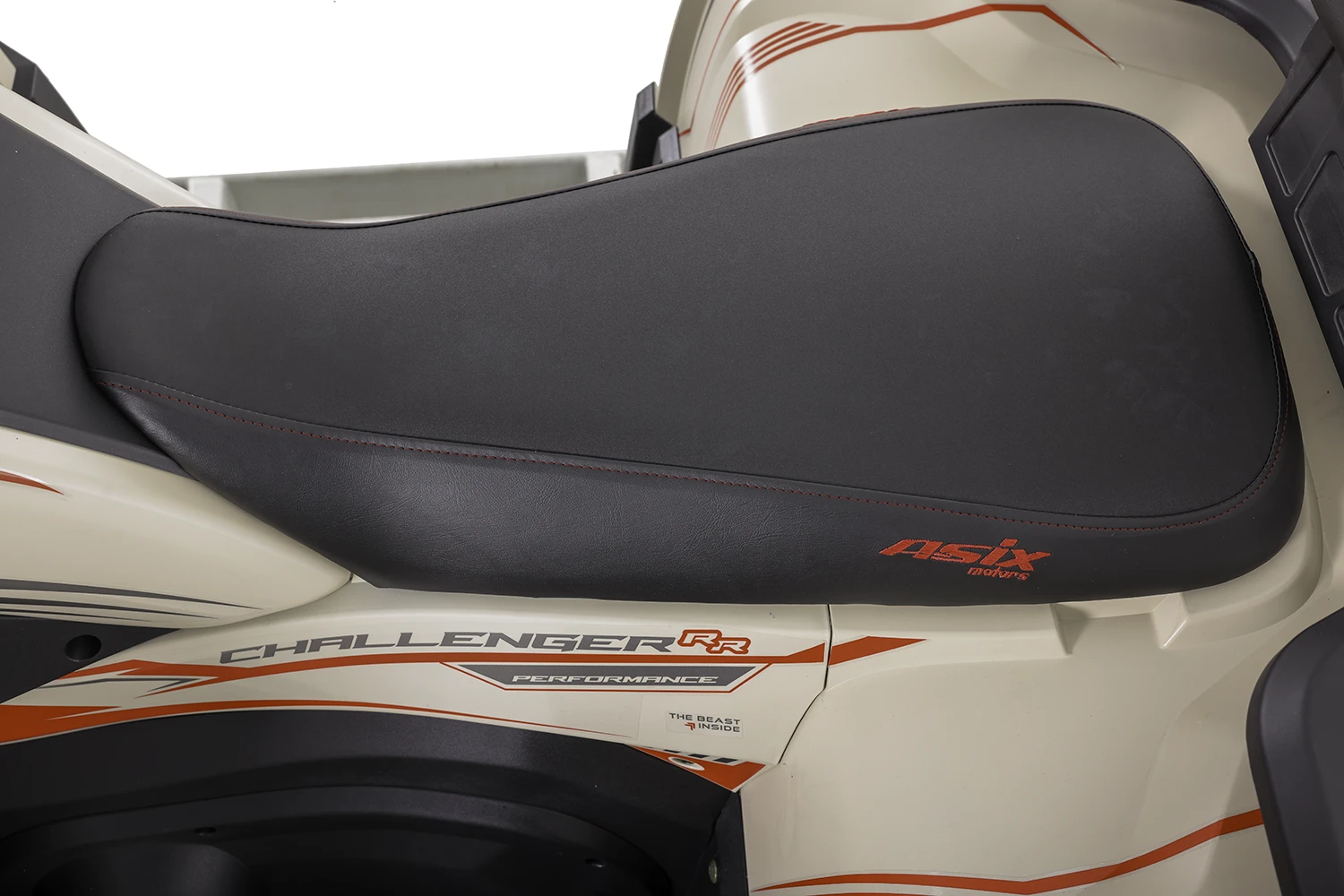 ATV Asix Challenger 250cc, roti 10 inch, 1+1 viteze, culoare crem/rosu [11]