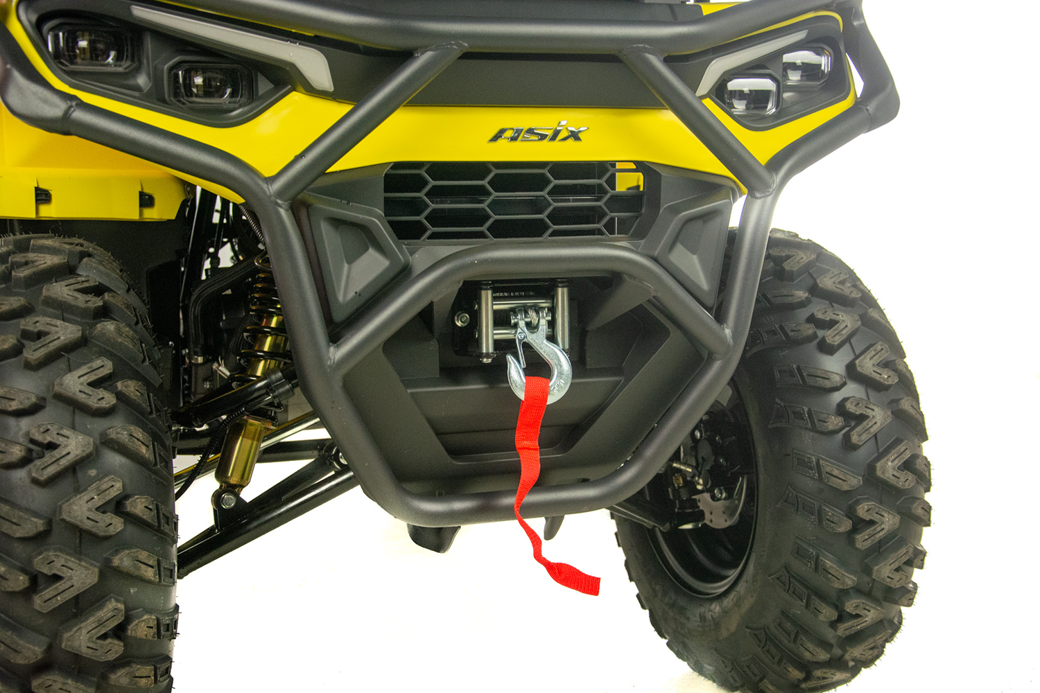 ATV Asix Gladiator 300cc, roti 12 inch, culoare gri/portocaliu, neinregistrabil [17]