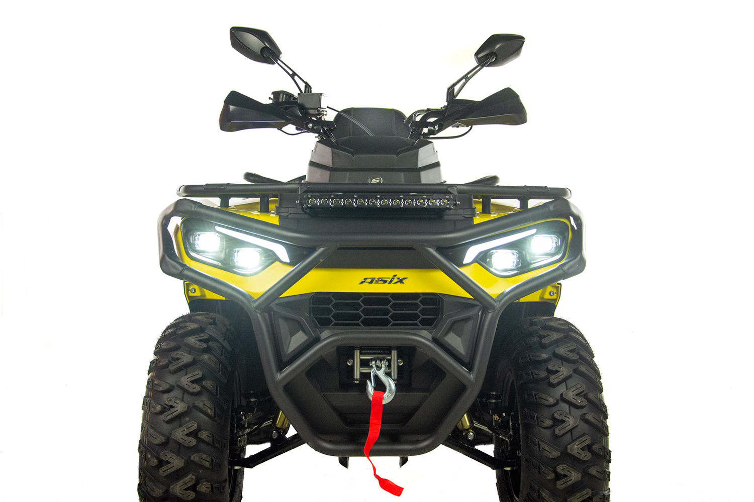 ATV Asix Gladiator 300cc, roti 12 inch, culoare gri/portocaliu, neinregistrabil [18]