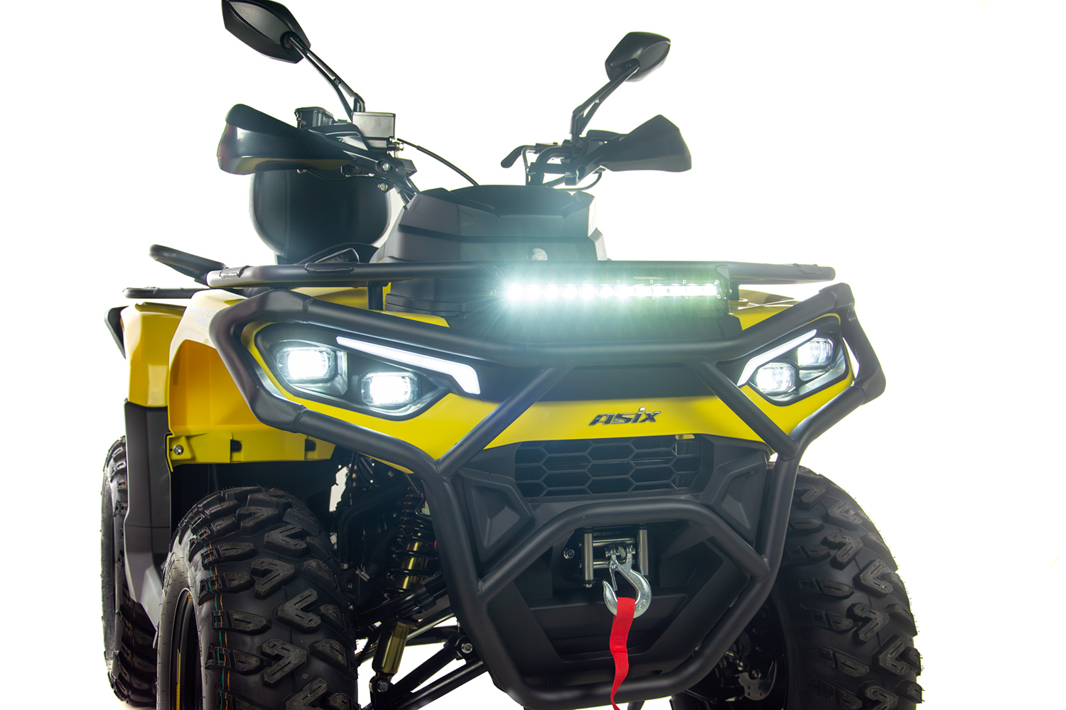 ATV Asix Gladiator 300cc, roti 12 inch, culoare galben/gri, neinregistrabil [9]