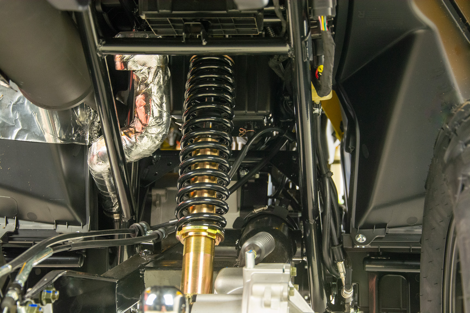 ATV Asix Gladiator 300cc, roti 12 inch, culoare gri/portocaliu, neinregistrabil [22]