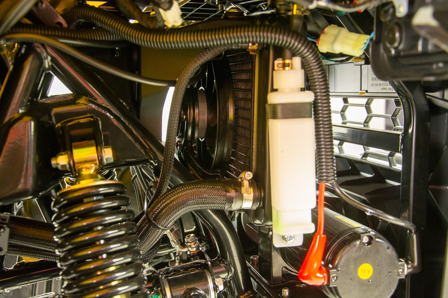 ATV Asix Gladiator 300cc, roti 12 inch, culoare gri/portocaliu, neinregistrabil [9]