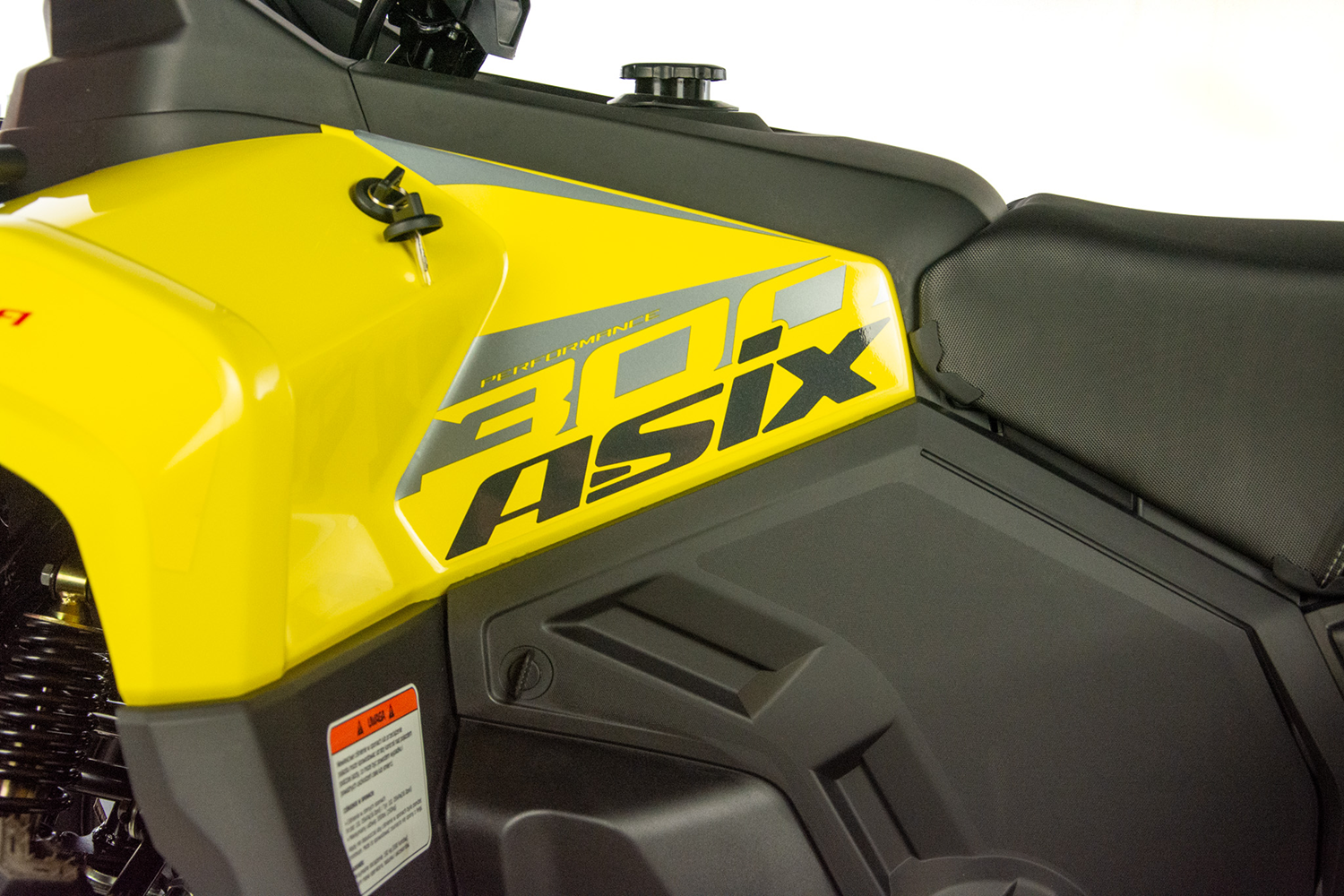 ATV Asix Gladiator 300cc, roti 12 inch, culoare gri/portocaliu, neinregistrabil [27]