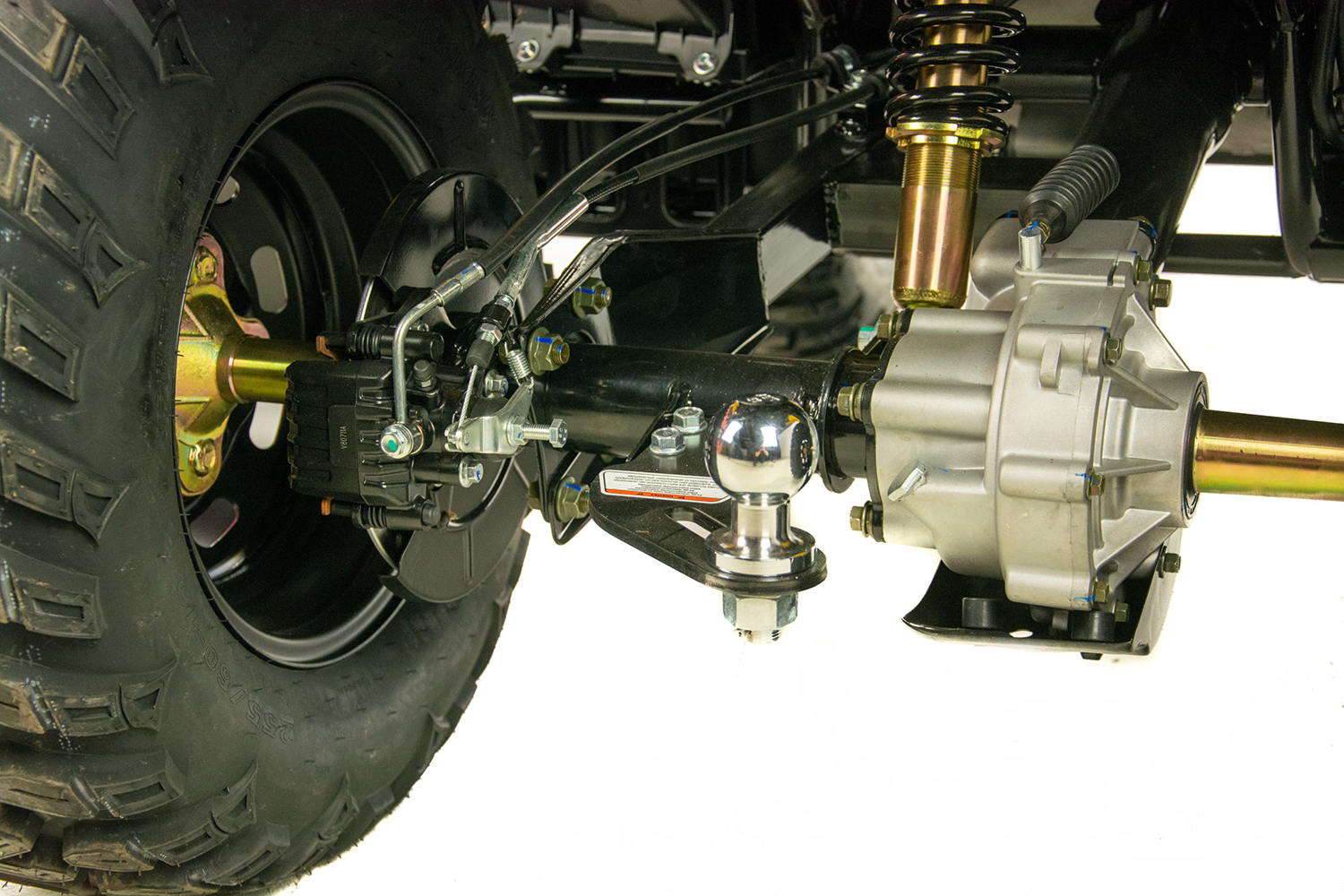 ATV Asix Gladiator 300cc, roti 12 inch, culoare galben/gri, neinregistrabil [26]