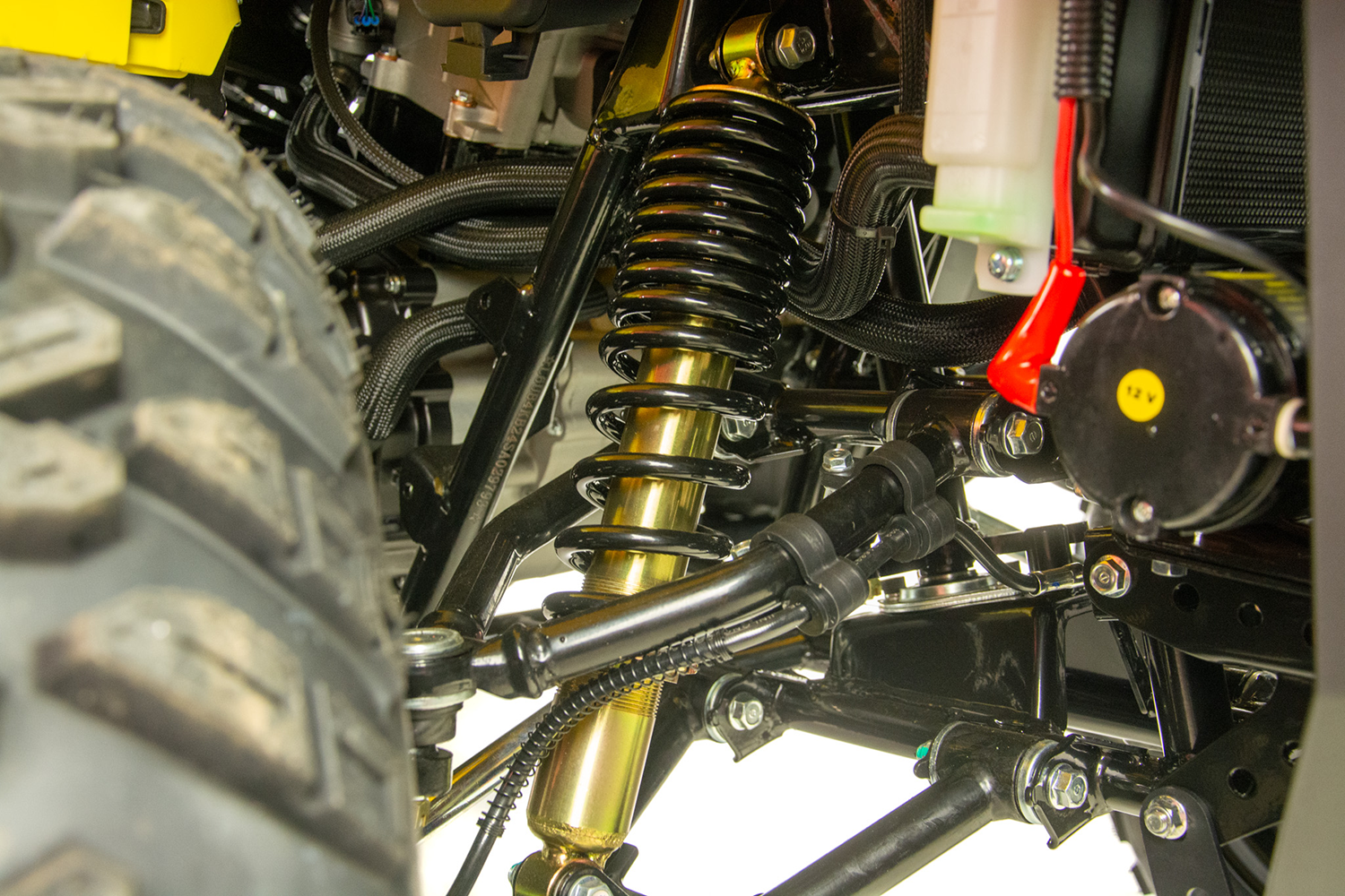 ATV Asix Gladiator 300cc, roti 12 inch, culoare gri/portocaliu, neinregistrabil [10]