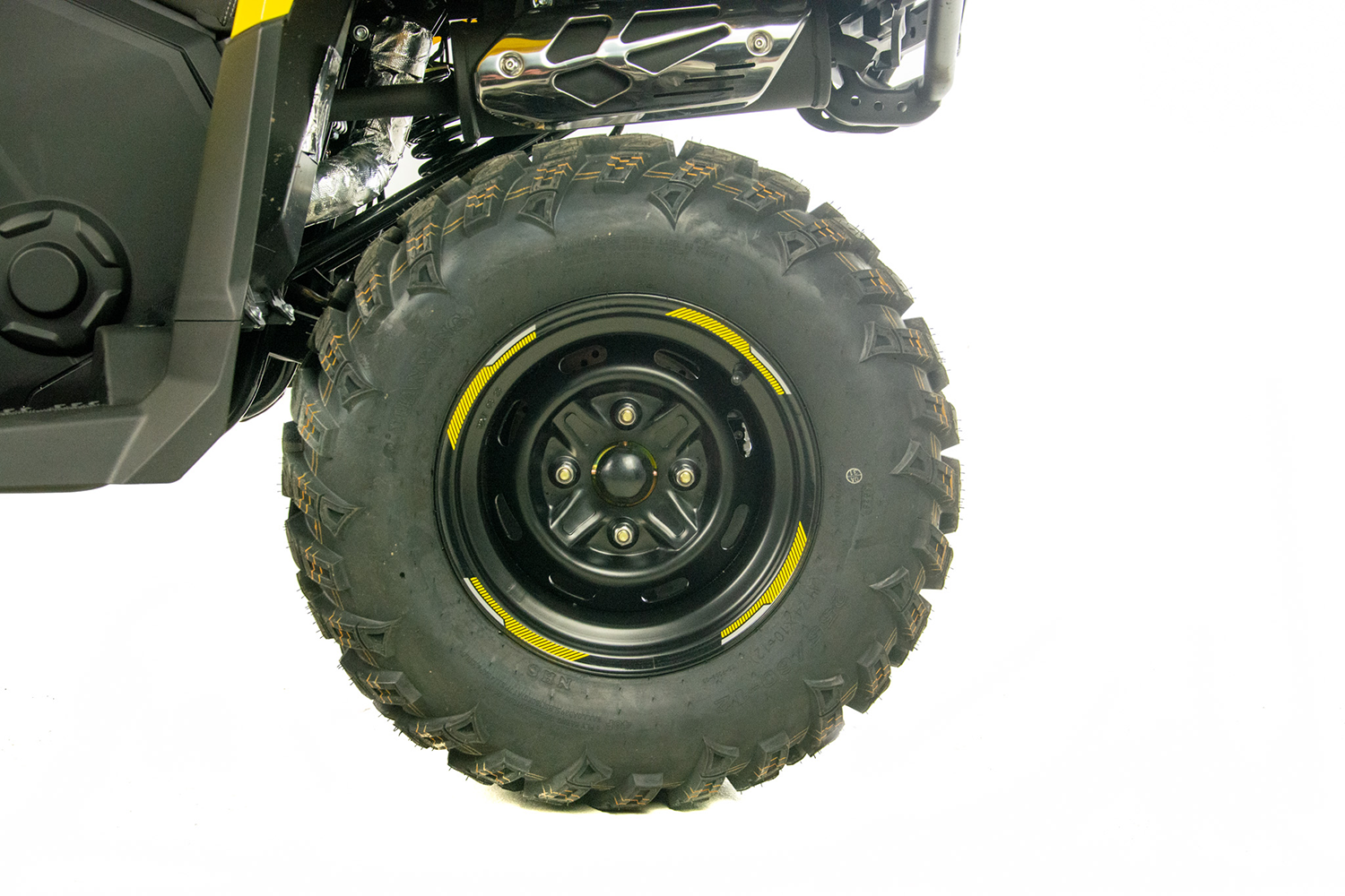 ATV Asix Gladiator 300cc, roti 12 inch, culoare gri/portocaliu, neinregistrabil [26]