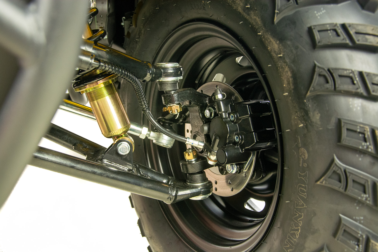 ATV Asix Gladiator 300cc, roti 12 inch, culoare galben/gri, neinregistrabil [13]