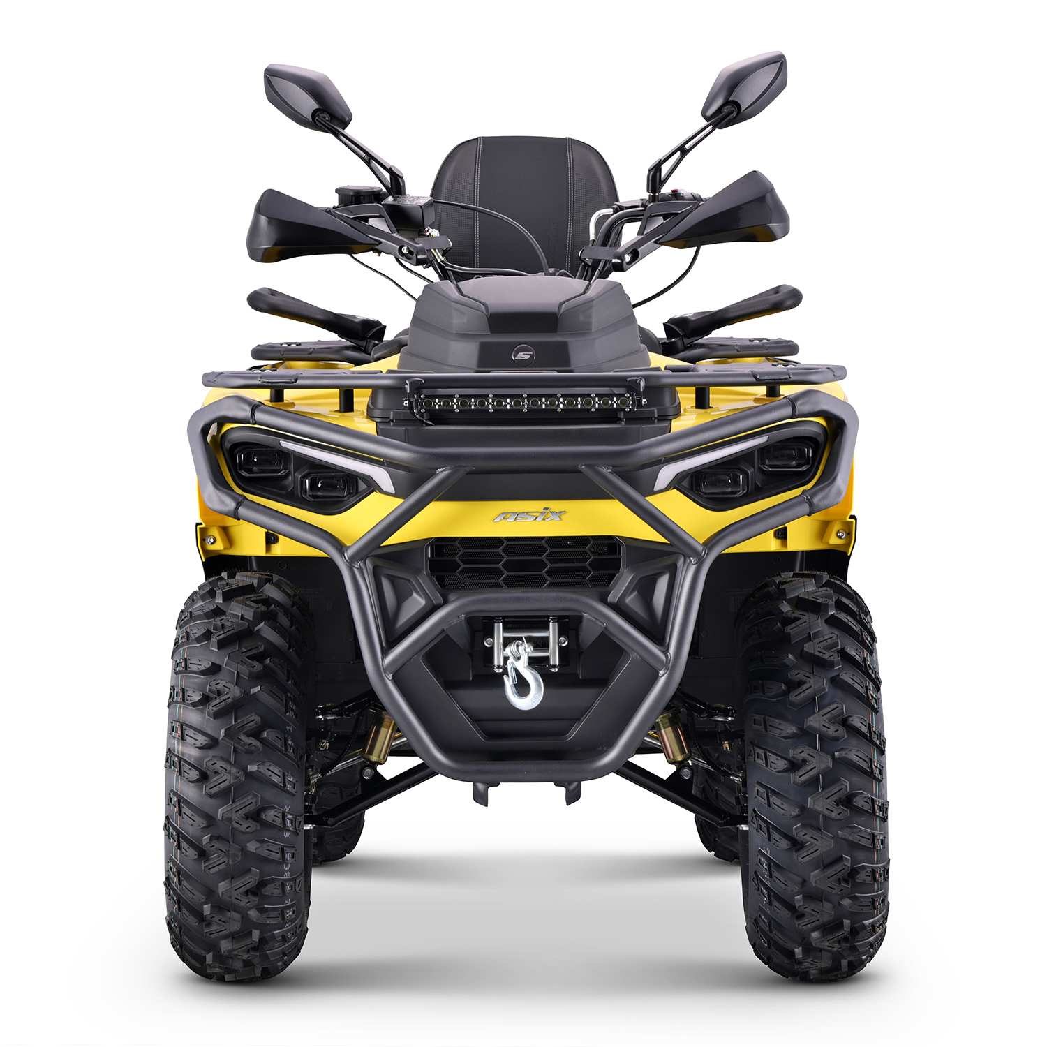 ATV Asix Gladiator 300cc, roti 12 inch, culoare galben/gri, neinregistrabil [7]