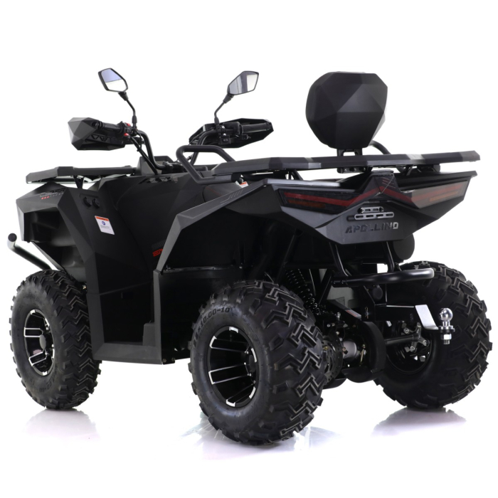 ATV Asix Cyber T3B 250cc, roti 10 inch, jante din aluminiu, 1+1 viteze, cu servodirectie, culoare negru [4]