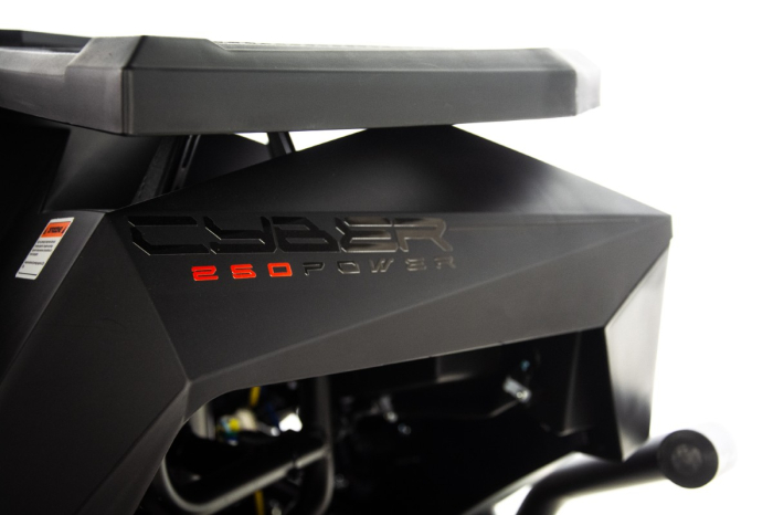 ATV Asix Cyber T3B 250cc, roti 10 inch, jante din aluminiu, 1+1 viteze, cu servodirectie, culoare negru [23]