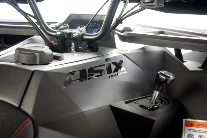 ATV Asix Cyber T3B 250cc, roti 10 inch, jante din aluminiu, 1+1 viteze, cu servodirectie, culoare negru [25]