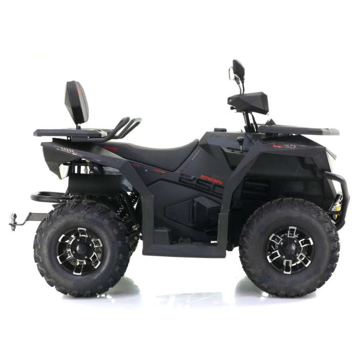 ATV Asix Cyber T3B 250cc, roti 10 inch, jante din aluminiu, 1+1 viteze, cu servodirectie, culoare negru [2]