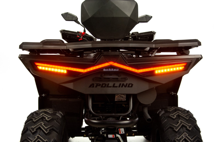 ATV Asix Cyber T3B 250cc, roti 10 inch, jante din aluminiu, 1+1 viteze, cu servodirectie, culoare negru [33]