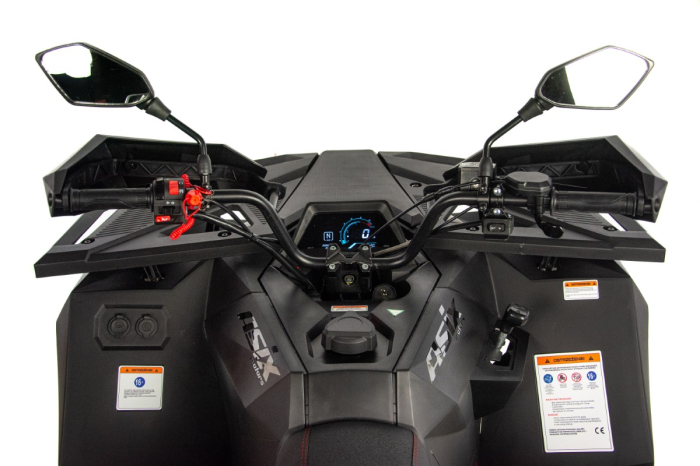 ATV Asix Cyber T3B 250cc, roti 10 inch, jante din aluminiu, 1+1 viteze, cu servodirectie, culoare negru [30]