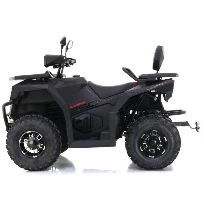 ATV Asix Cyber T3B 250cc, roti 10 inch, jante din aluminiu, 1+1 viteze, cu servodirectie, culoare negru [5]