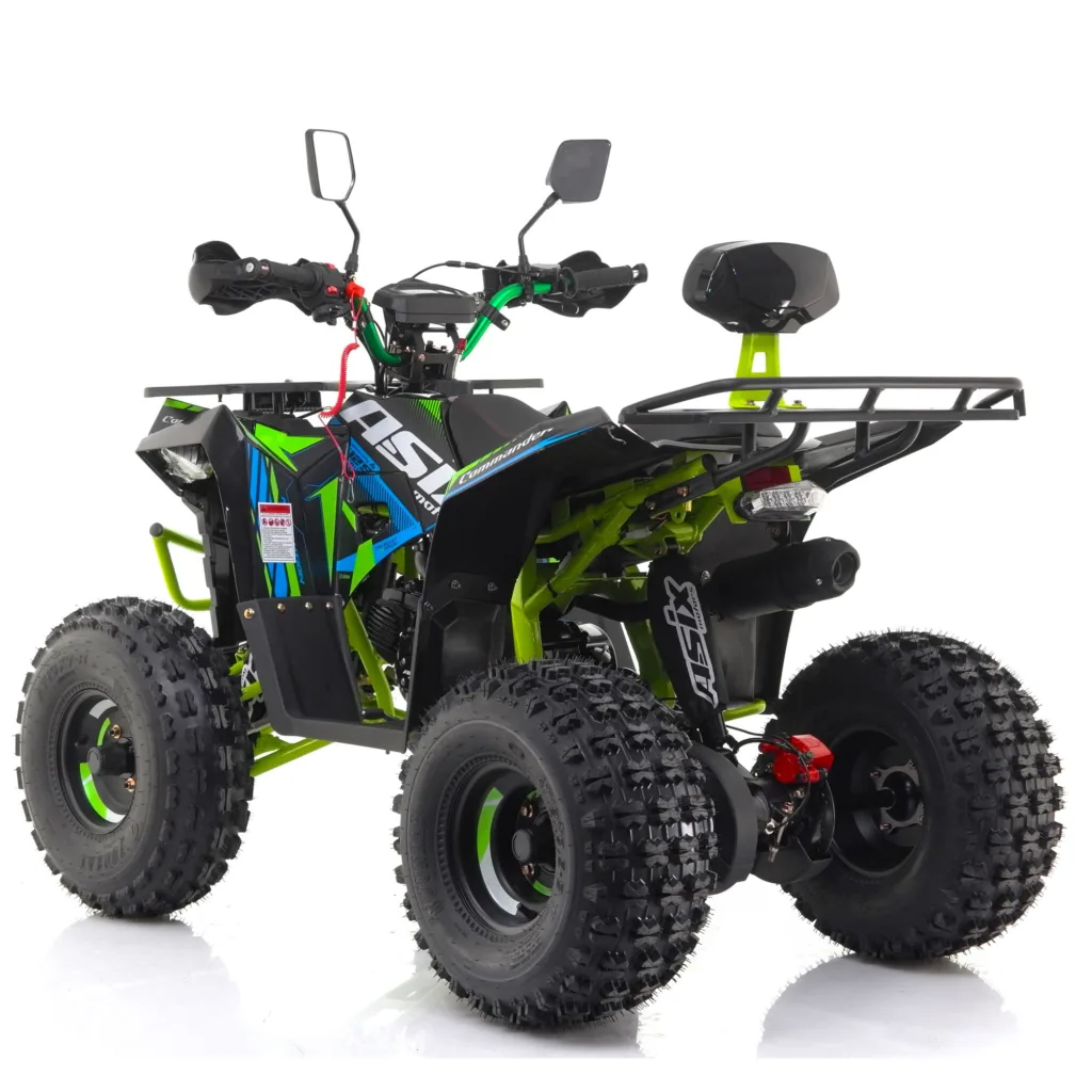 ATV Asix Comander 125cc, roti 8", 1+1 viteze, culoare negru/lime [4]