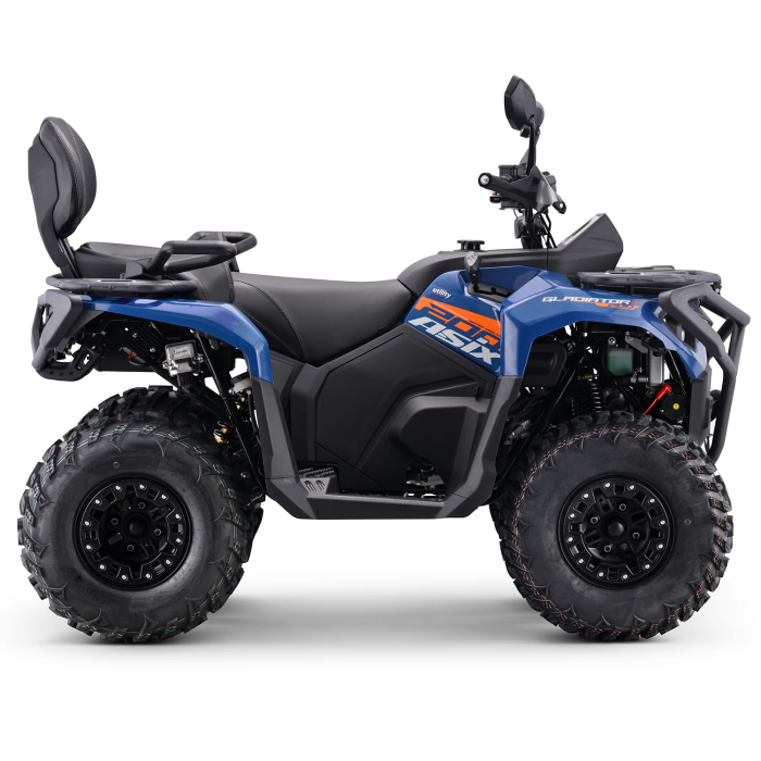 ATV Asix Gladiator T3B 200cc EFI , roti 10inch, 1+1 viteze, albastru-portocaliu [2]