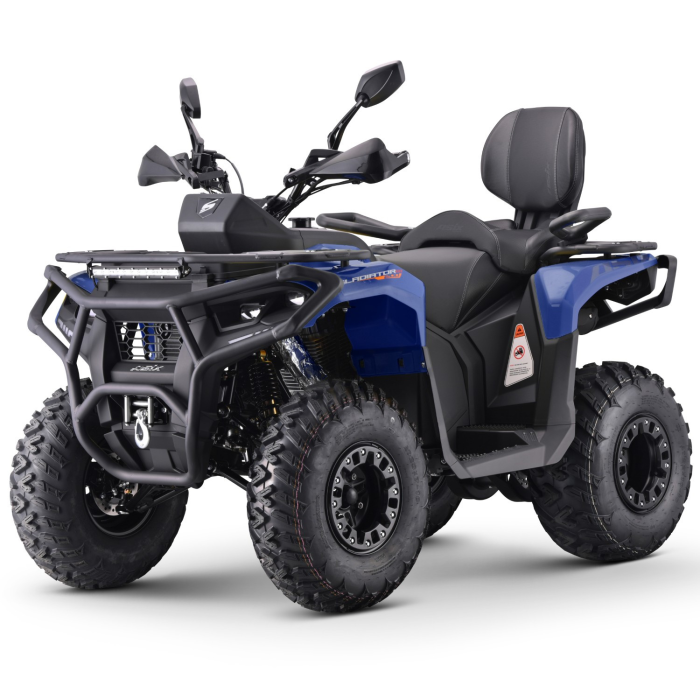 ATV Asix Gladiator T3B 200cc EFI , roti 10inch, 1+1 viteze, albastru-portocaliu [6]
