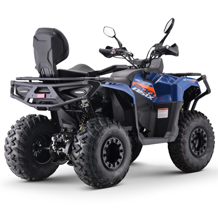 ATV Asix Gladiator T3B 200cc EFI , roti 10inch, 1+1 viteze, albastru-portocaliu [3]