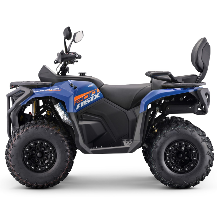 ATV Asix Gladiator T3B 200cc EFI , roti 10inch, 1+1 viteze, albastru-portocaliu [5]