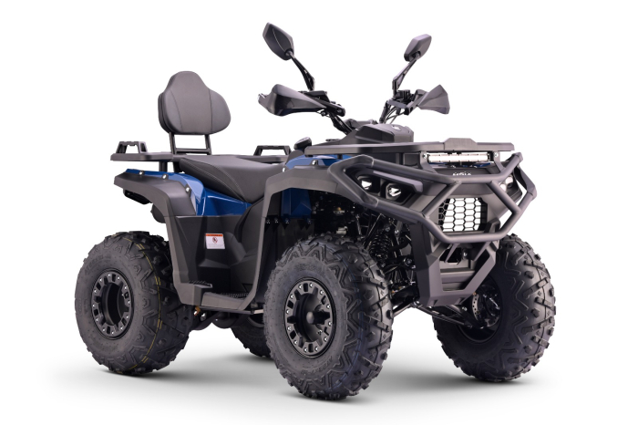 ATV Asix Gladiator 200cc, roti 10inch, 1+1 viteze, albastru-portocaliu [7]