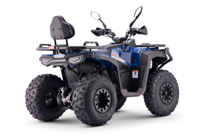 ATV Asix Gladiator 200cc, roti 10inch, 1+1 viteze, albastru-portocaliu [5]