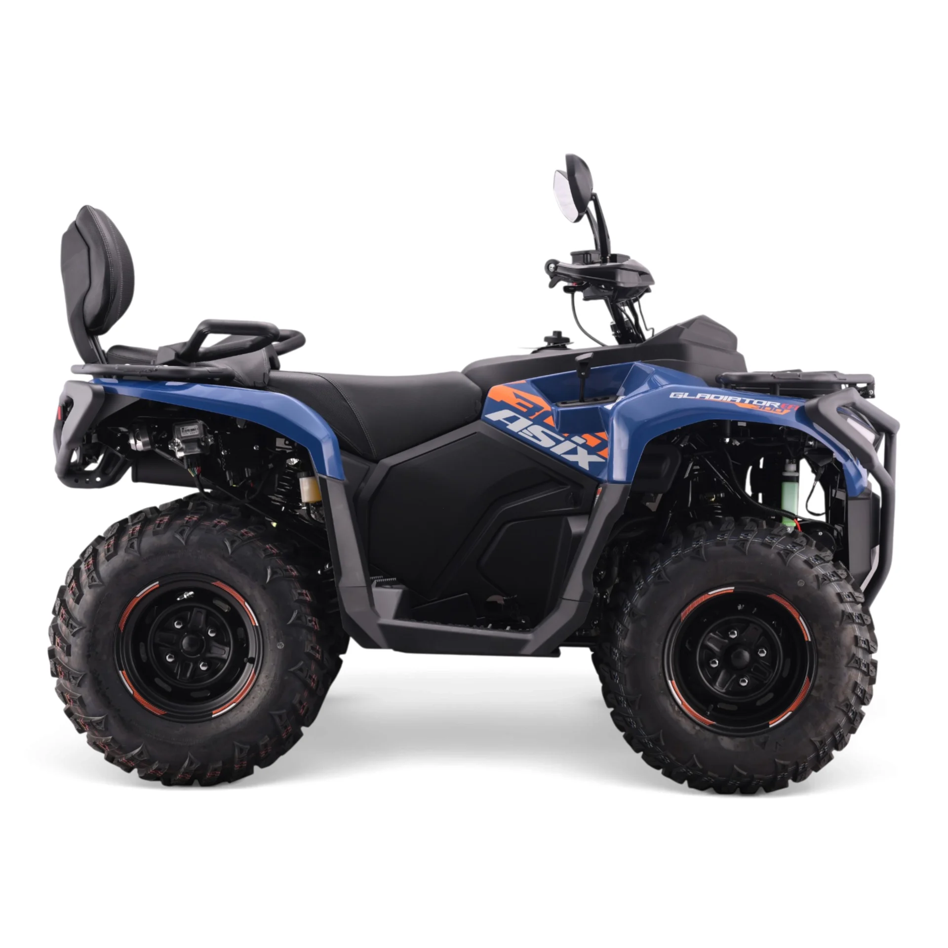 ATV Asix Gladiator 300cc, T3B,roti 12inch, 2+1 Viteze, albastru/portocaliu [2]
