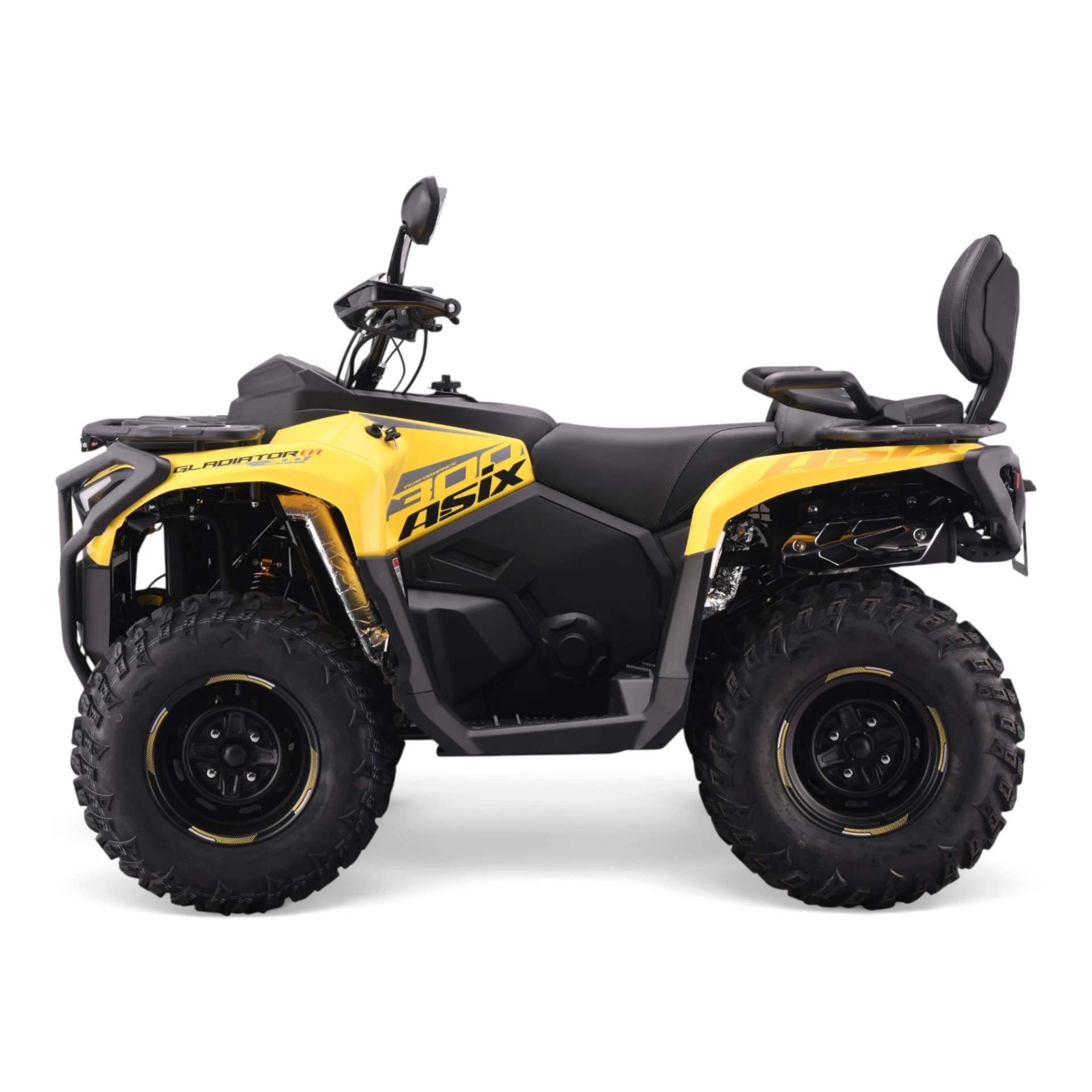 ATV Asix Gladiator 300cc, T3B,roti 12inch, 2+1 Viteze,galben /gri [6]