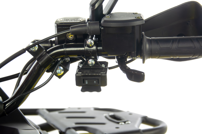 ATV Asix Gladiator T3B 200cc EFI , roti 10inch, 1+1 viteze, albastru-portocaliu [16]
