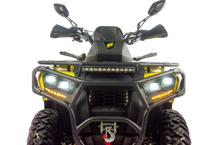 ATV Asix Gladiator T3B 200cc EFI , roti 10inch, 1+1 viteze, galben [26]