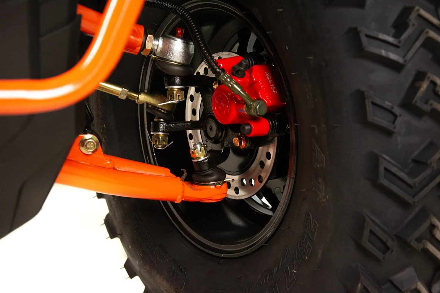 ATV Asix Magnum EEC 200cc, roti 10 inch, 1+1 viteze, cutie spate, inregistrabil T3B, culoare negru/albastru [6]