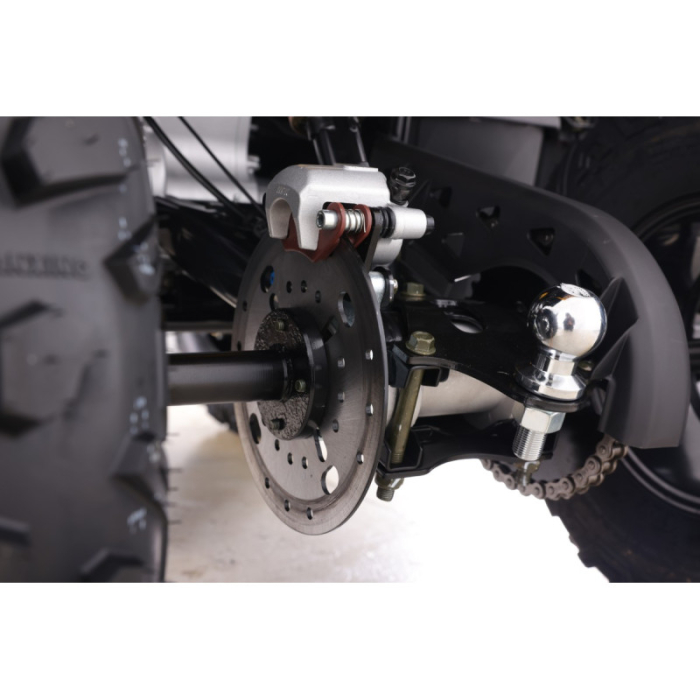 ATV Asix Tytan 200cc, roti 10 inch aluminiu, 1+1 viteze, culoare gri/negru [10]