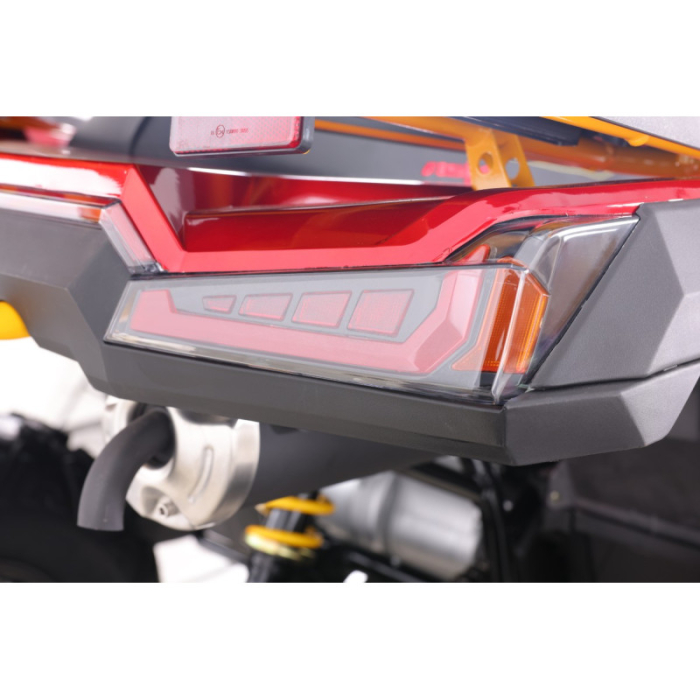 ATV Asix Tytan 200cc, roti 10 inch aluminiu, 1+1 viteze, culoare gri/negru [15]