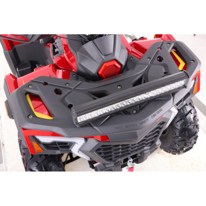 ATV Asix Tytan 200cc, roti 10 inch aluminiu, 1+1 viteze, culoare rosu/galben [10]