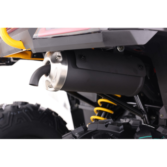 ATV Asix Tytan 200cc, roti 10 inch aluminiu, 1+1 viteze, culoare gri/negru [26]
